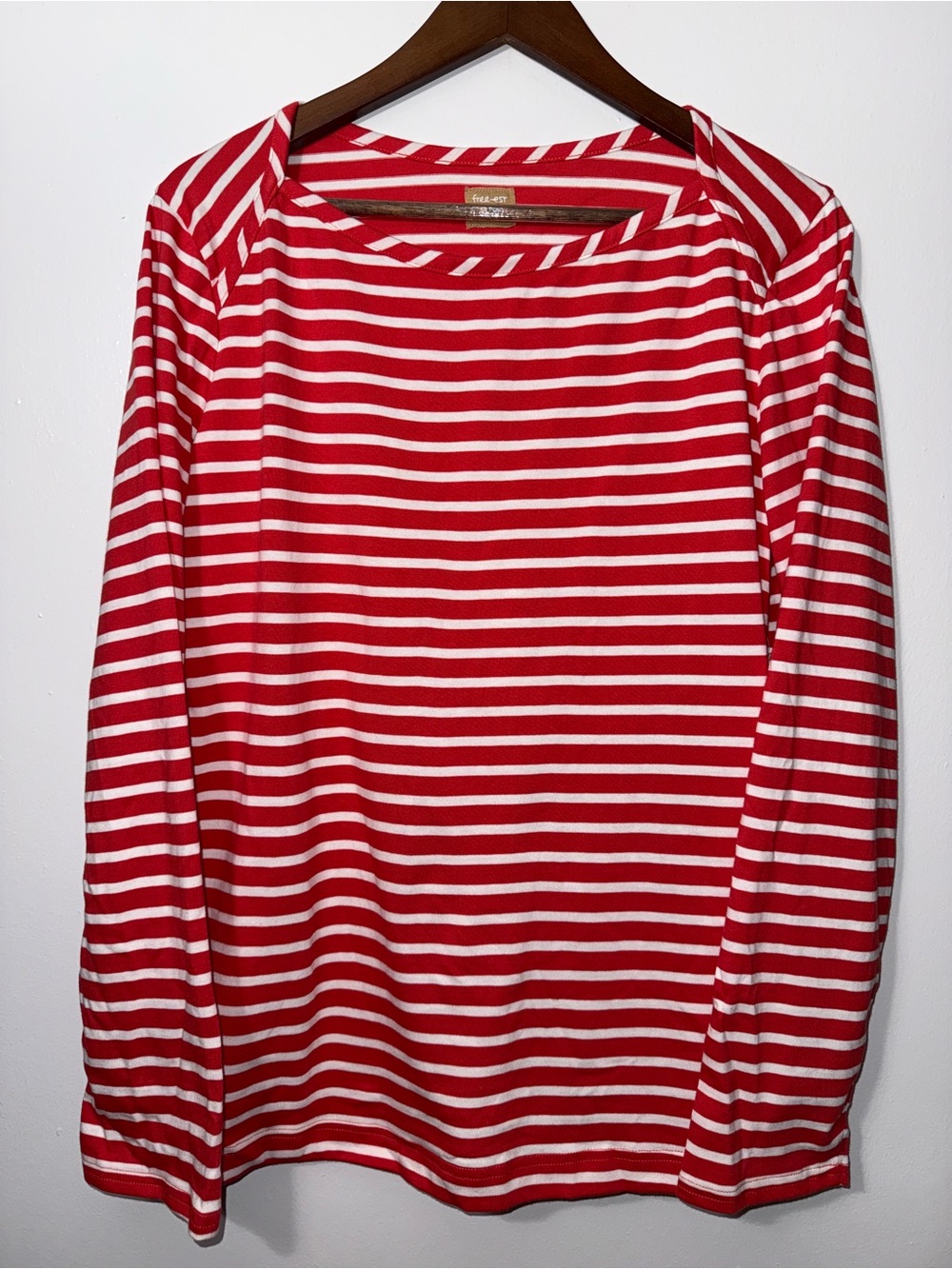 Free People Stripped Longsleeve